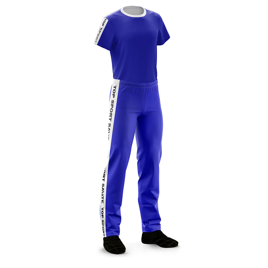 Blue savate outfit