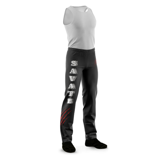 PANTALONI GRAFFIATI