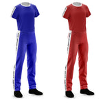 2 BLUE/RED CORNER OUTFITS